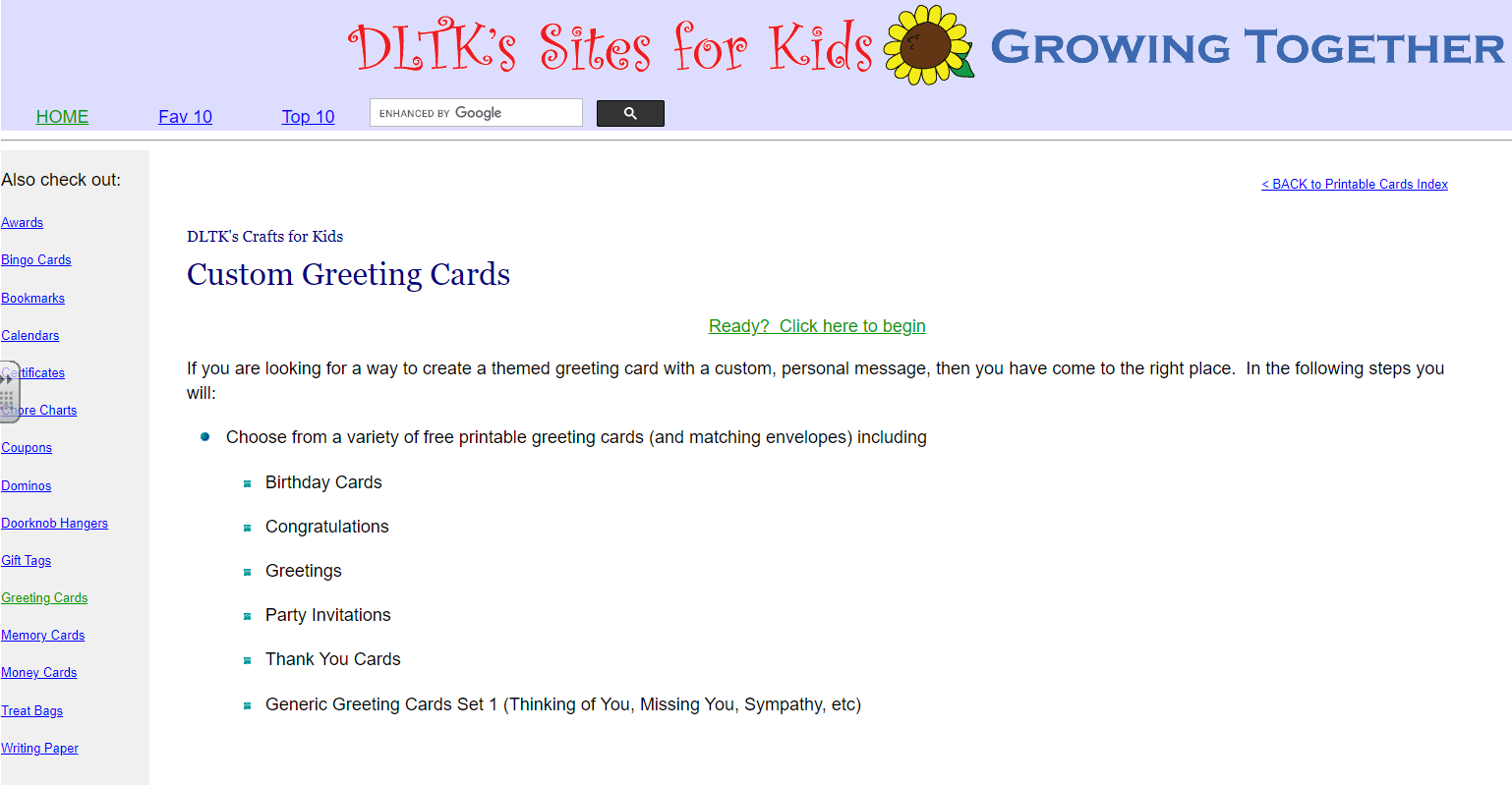 Card maker